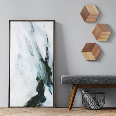 47" x 24" Abstract Mountain Framed Canvas - Project 62™ 47" X 24" Abstract Mountain Framed Canvas - Project 62™ -Project 62 Elegant Store GUEST 080dffc0 7de2 49ea 8621 ceb45181371a