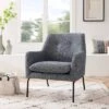 Glenn Mid-Century Modern Accent Chair Blue/White - Project 62™ -Project 62 Elegant Store GUEST 0b916b11 1c7d 4e56 b813 6693ce943b84