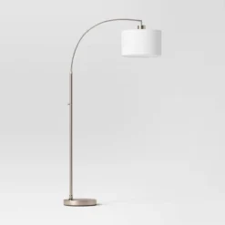 Arc Floor Lamp Silver - Project 62™ -Project 62 Elegant Store GUEST 0db7d832 ca14 4b32 87d7 31351f2815b4