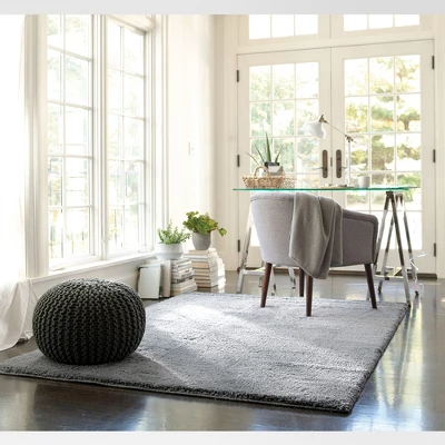 Solid Tufted Micropoly Shag Area Rug - Project 62 Solid Tufted Micropoly Shag Area Rug - Project 62 -Project 62 Elegant Store GUEST 0e7c5323 5ba3 4f0f b928 c76e004c1fc1