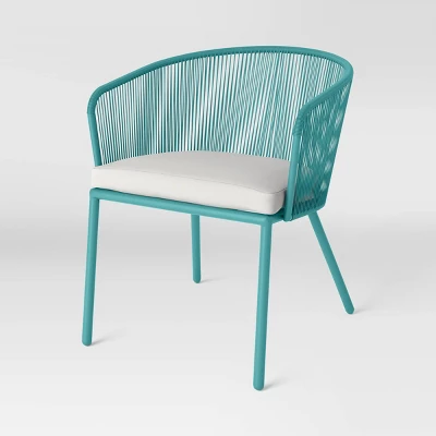 Fisher 3pc Deep Seating Patio Chat Set - Blue-Green - Project 62™ Fisher 3pc Deep Seating Patio Chat Set - Blue-Green - Project 62™ -Project 62 Elegant Store GUEST 1632e061 acd1 4a6e b232 e5df2473c850