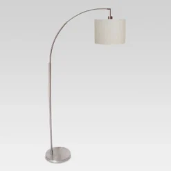 Arc Floor Lamp Silver - Project 62™ -Project 62 Elegant Store GUEST 18b0342c b4e8 414b a60e d5bb49e9e6c6