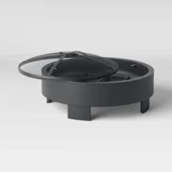 24" Round Wood Burning Fire Pit With Legs - Black - Project 62™ 3 24" Round Wood Burning Fire Pit With Legs - Black - Project 62™ -Project 62 Elegant Store GUEST 1c1fa094 54a3 4d0f 8136 732716f3fc45