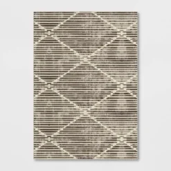 Kirk X Modern Striped Rug Black/White - Project 62™ -Project 62 Elegant Store GUEST 1dca6ad5 2c6a 4d0f 8a54 5f8904a0f767
