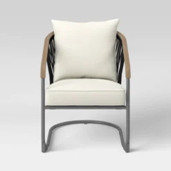 2pc Apex Mixed Materials Motion Outdoor Patio Chairs, Club Chairs Brown - Project 62™ -Project 62 Elegant Store GUEST 25134279 b512 40a9 bbff a0e1bc6a5c59