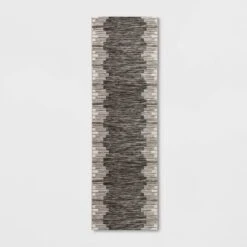 Graphic Steps Outdoor Rug Black - Project 62™ -Project 62 Elegant Store GUEST 27a876f2 514c 4be4 9b19 f486251407a4