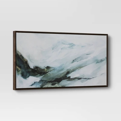 47" x 24" Abstract Mountain Framed Canvas - Project 62™ 47" X 24" Abstract Mountain Framed Canvas - Project 62™ -Project 62 Elegant Store GUEST 2be512c6 9f95 44fc a9db 79e259fd88df