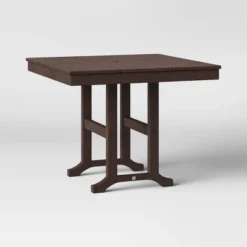 Moore POLYWOOD 35" Farmhouse Square Patio Dining Table - Project 62™ -Project 62 Elegant Store GUEST 2ec00af4 4938 45be 9c7c 0e7d465384b4