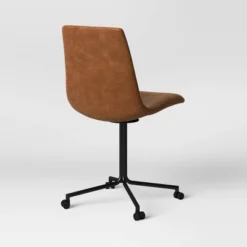 Bowden Office Chair With Casters Caramel - Project 62™ -Project 62 Elegant Store GUEST 3307d8d9 ed0c 4957 bba9 8141bb8efaa9