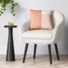 Harwell Modern Arm Barrel Chair With Wooden Legs Faux Shearling Cream - Project 62™ 2 Harwell Modern Arm Barrel Chair With Wooden Legs Faux Shearling Cream - Project 62™ -Project 62 Elegant Store GUEST 346c0590 0748 4875 b783 ff020890c4a1