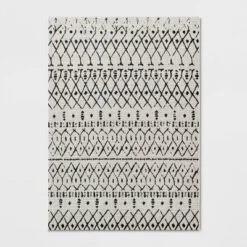 Grace Geometric Indoor/Outdoor Rug Black/White - Project 62™ -Project 62 Elegant Store GUEST 37ff3791 4013 4f8d b53f a48602f5378c