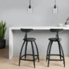 Seidler Architect Industrial Counter Height Barstool Black - Project 62™ -Project 62 Elegant Store GUEST 5698c7d4 e6b8 42cc a293 30c014f25a40