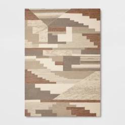 Fairwood Hand Tufted Wool Color Block Area Rug Natural - Project 62™ -Project 62 Elegant Store GUEST 58620f69 05a0 4159 aeb3 39b87ea16977