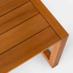 Kaufmann Wood Patio Coffee Table, Outdoor Furniture - Natural - Project 62™ -Project 62 Elegant Store GUEST 5ca55d2f 737d 49fb 9137 ea8713fea60e