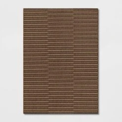 Shifted Geo Stripe Outdoor Rug Tan - Project 62™ -Project 62 Elegant Store GUEST 613cf50e 2ac5 4c67 80dc 11550bc76722