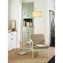 Arc Floor Lamp Silver - Project 62™ -Project 62 Elegant Store GUEST 6303b22e 84fb 4810 8431 fe64f1310fcc