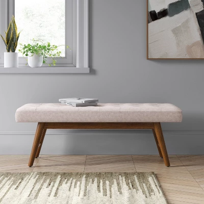 Copan Mid Century Bench Beige - Project 62™ Copan Mid Century Bench Beige - Project 62™ -Project 62 Elegant Store GUEST 66c3c80c c85b 4164 99c0 ef5f0729f061