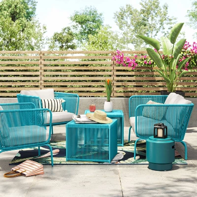 Fisher 2pk Patio Club Chairs -Blue-Green - Project 62™ Fisher 2pk Patio Club Chairs -Blue-Green - Project 62™ -Project 62 Elegant Store GUEST 6bb9c713 2468 4e51 b0b3 6a1faa18912e