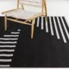 Geo Grace Indoor/Outdoor Rug - Black/White - Project 62™ -Project 62 Elegant Store GUEST 6e4bb5d0 2e74 4a5b a573 60e43a831e1c