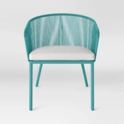 Fisher 3pc Deep Seating Patio Chat Set - Blue-Green - Project 62™ 4 Fisher 3pc Deep Seating Patio Chat Set - Blue-Green - Project 62™ -Project 62 Elegant Store GUEST 7495ee6e 05e1 400e a655 23599a3fca7f