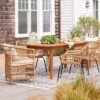 Kaufmann Wood Rectangle Patio Dining Table, Outdoor Furniture - Natural - Project 62™ -Project 62 Elegant Store GUEST 7ed93c2e dc39 4e90 b886 9b87688c487d