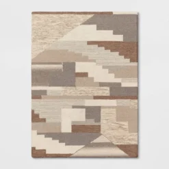 Fairwood Hand Tufted Wool Color Block Area Rug Natural - Project 62™ -Project 62 Elegant Store GUEST 8197a187 1945 43a5 af49 1c8af950f7bb