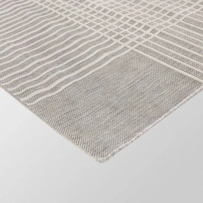 9' x12' Plaid Outdoor Rug Gray - Project 62™ 9' X12' Plaid Outdoor Rug Gray - Project 62™ -Project 62 Elegant Store GUEST 827b206a 3677 4491 8d8c 4b0ec0c2b604 1