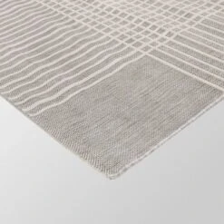 7' X 10' Plaid Outdoor Rug Gray - Project 62™ -Project 62 Elegant Store GUEST 82d598c6 4fbe 4458 b85b 7faa37fd801e