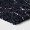 Diamond Patterned Shag Woven Rug - Project 62 -Project 62 Elegant Store GUEST 8760cab9 3ae7 4a6d 9261 b9288730ce03