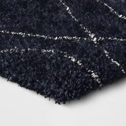 Diamond Patterned Shag Woven Rug - Project 62™