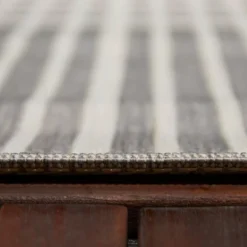 6' X 9' Plaid Outdoor Rug Gray - Project 62™ -Project 62 Elegant Store GUEST 8aff1218 22e7 4f0d 9a15 94ba58ba8c75