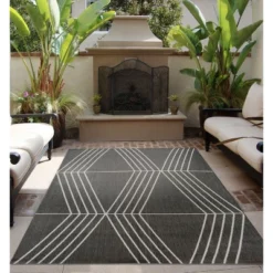 5' X 7' Tilt Outdoor Rug Gray - Project 62™ -Project 62 Elegant Store GUEST 8b5ad34d 052d 4346 9ae8 5fcdfe4ae1ef