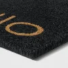 1'6"x2'6"/18"x30" Hello Doormat Black - Project 62™ 1 1'6"x2'6"/18"x30" Hello Doormat Black - Project 62™ -Project 62 Elegant Store GUEST 949217df 1079 4897 898a f20189ef9522