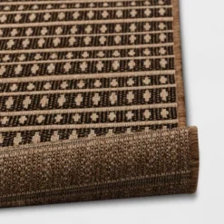 Shifted Geo Stripe Outdoor Rug Tan - Project 62™ -Project 62 Elegant Store GUEST 99690496 8f04 4d9e bd7b 35fd62be79ae