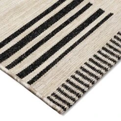 9' X 12' Multi-Tier Bars Outdoor Rug Gray/Cream - Project 62™ -Project 62 Elegant Store GUEST a1013745 2e36 4869 9f02 5f79179a2047