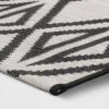 5' X 7' Outdoor Rug Diamond Black - Project 62™ 2 5' X 7' Outdoor Rug Diamond Black - Project 62™ -Project 62 Elegant Store GUEST a42aef61 56ae 477b a9c3 d11373317920