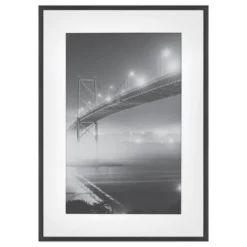 Thin Gallery Matted Photo Frame Black - Project 62™ -Project 62 Elegant Store GUEST a7b35966 6c00 4562 85f4 013c71c3abf8