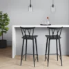 Set Of 2 Becket Metal X Back Barstool Black - Project 62™ 2 Set Of 2 Becket Metal X Back Barstool Black - Project 62™ -Project 62 Elegant Store GUEST b994960d 4d8b 4392 82d9 5f048cebdd8b