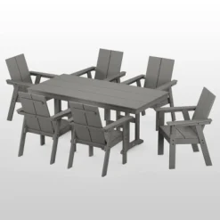 Moore 7pc POLYWOOD Dining Set - Project 62™ -Project 62 Elegant Store GUEST c6600b98 524f 4a53 bab5 d9d7a7306b77