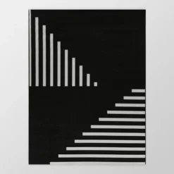 Geo Grace Indoor/Outdoor Rug - Black/White - Project 62™ -Project 62 Elegant Store GUEST ce4c4334 e605 46ad abb2 28c370c9c980