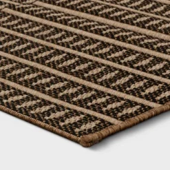 Shifted Geo Stripe Outdoor Rug Tan - Project 62™ -Project 62 Elegant Store GUEST cfd25208 7470 42ce 853a c532625eb420