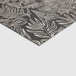 Project 62 Elegant Store 29 9' X 12' Leaves Outdoor Rug Black - Project 62™