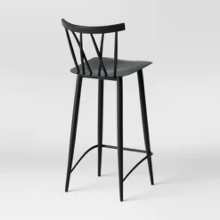 Set Of 2 Becket Metal X Back Barstool Black - Project 62™ -Project 62 Elegant Store GUEST d912b8e2 836e 4368 ba24 975c0b32cefb