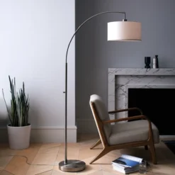 Arc Floor Lamp Silver - Project 62™ -Project 62 Elegant Store GUEST e572ffbf fb96 45c4 8d66 0a3d54c9eaf1