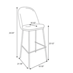 Nils Brass Base Counter Height Barstool - Project 62™ 7 Nils Brass Base Counter Height Barstool - Project 62™ -Project 62 Elegant Store GUEST f3b5ce5c 744a 464c 8ef2 21926cc9dce4